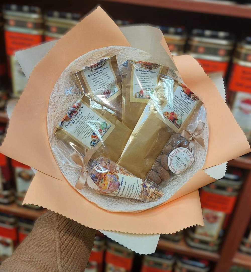 Букет Чайный & Кофейный 6 сортов (Мускат Прованса)