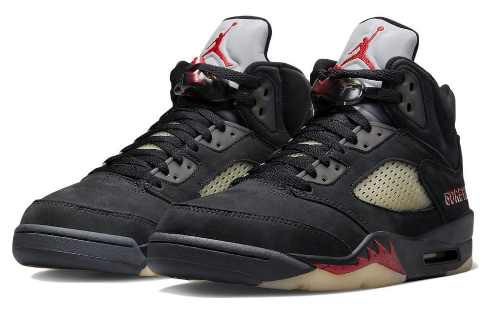 Кроссовки Jordan Air Jordan 5 Gore-Tex "Off-Noir" Supreme (Женская размерная сетка)