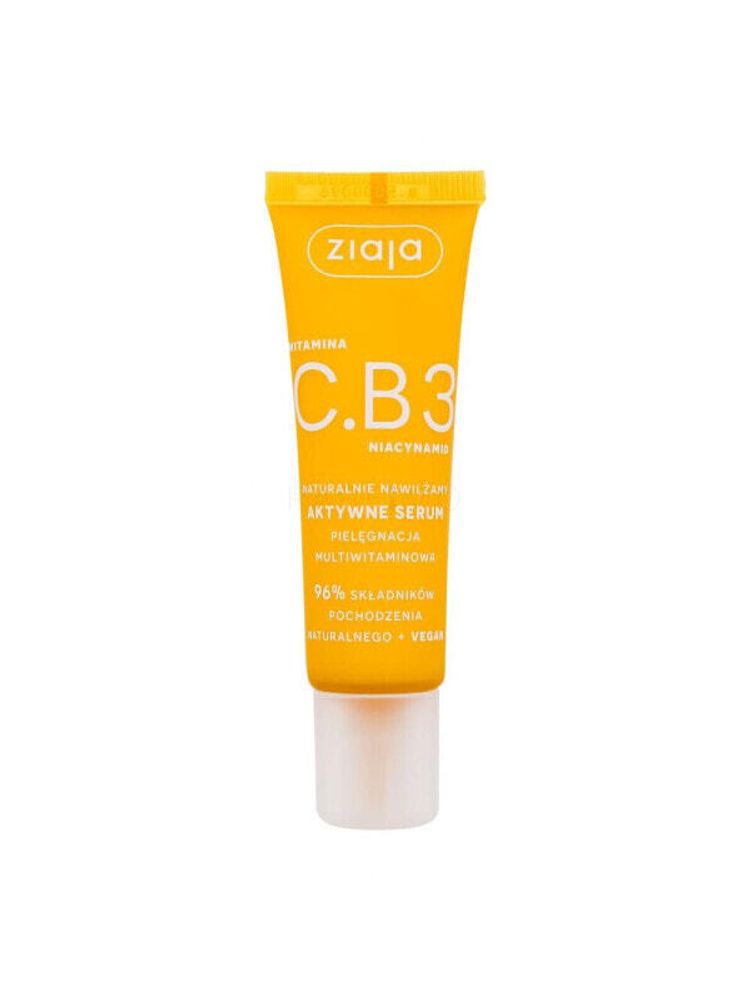 Сыворотки, ампулы и масла Ziaja Vitamin C.B3 Niacinamide Active Face Serum 30 ml gesichtsserum Feine Linien &amp; Falten für Frauen