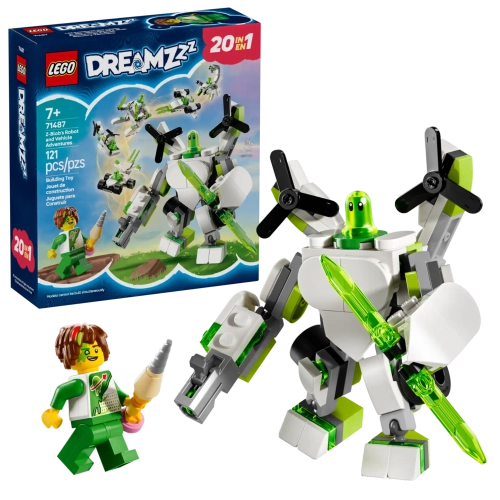 Конструктор LEGO DREAMZzz 71487 Приключения робота и транспортного средства Z-Blob