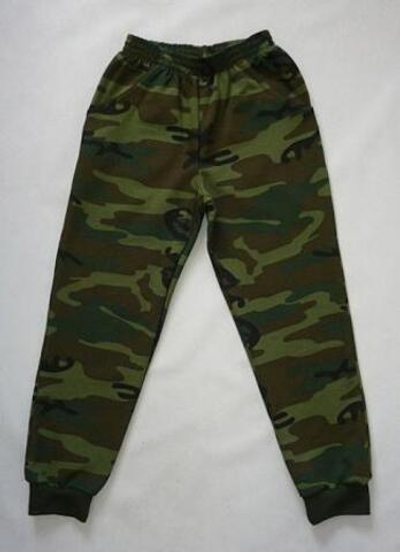Штаны для мальчиков Камуфляж, футер. р.92. 016877568
