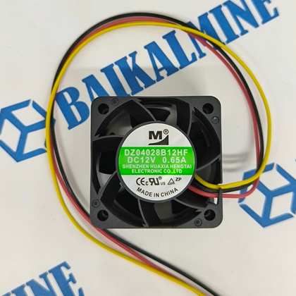 Кулер 40*28 0,65A 3 pin (оригинал)