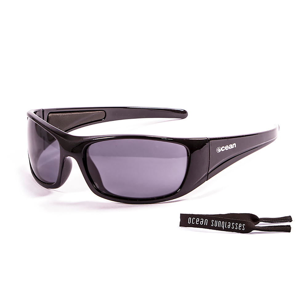 Спортивные очки "Ocean" Bermuda Черные/тёмные линзы