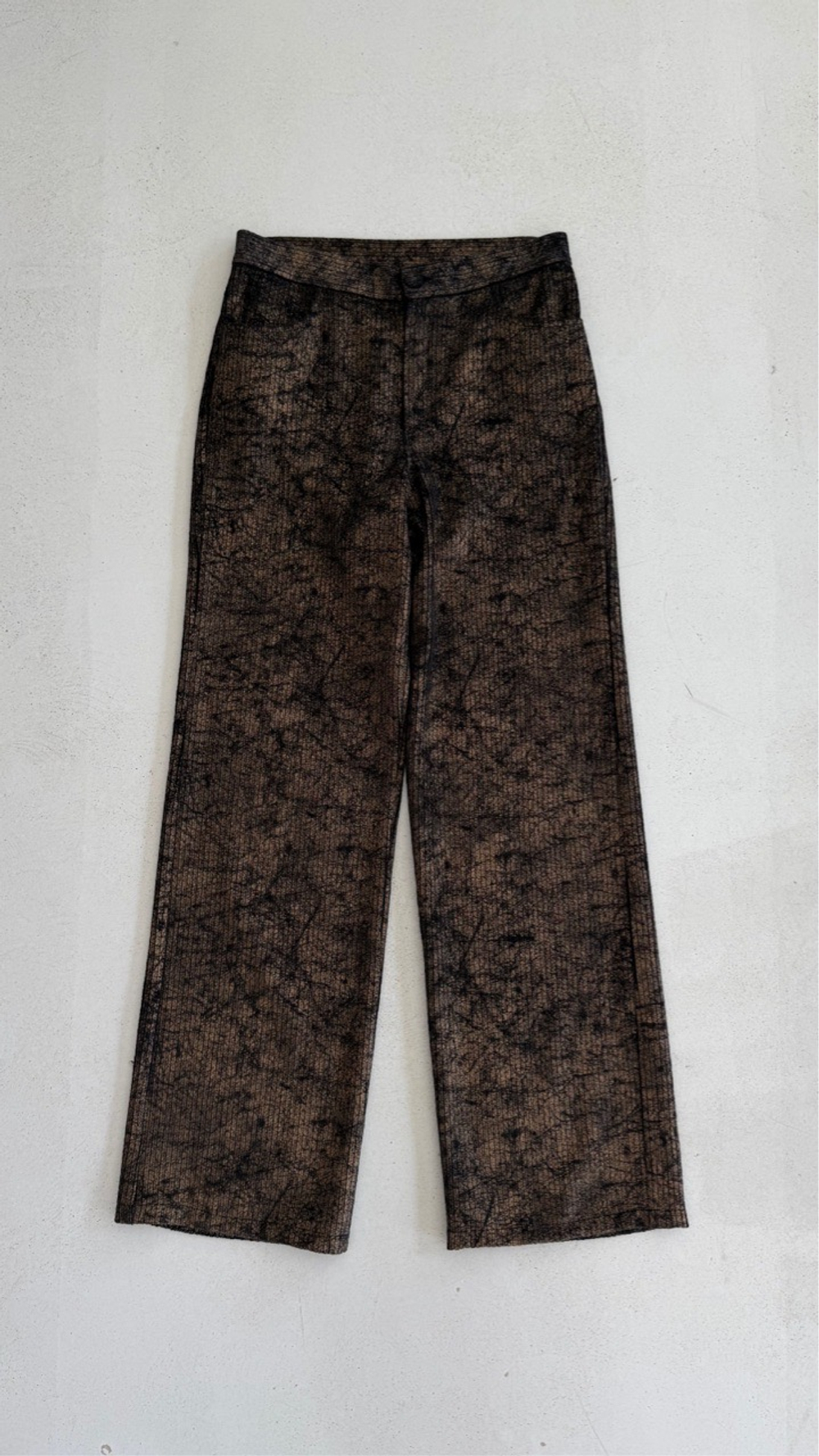 PANTS VELVET BLACK