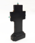 Крест на подставке (малый с камнями)