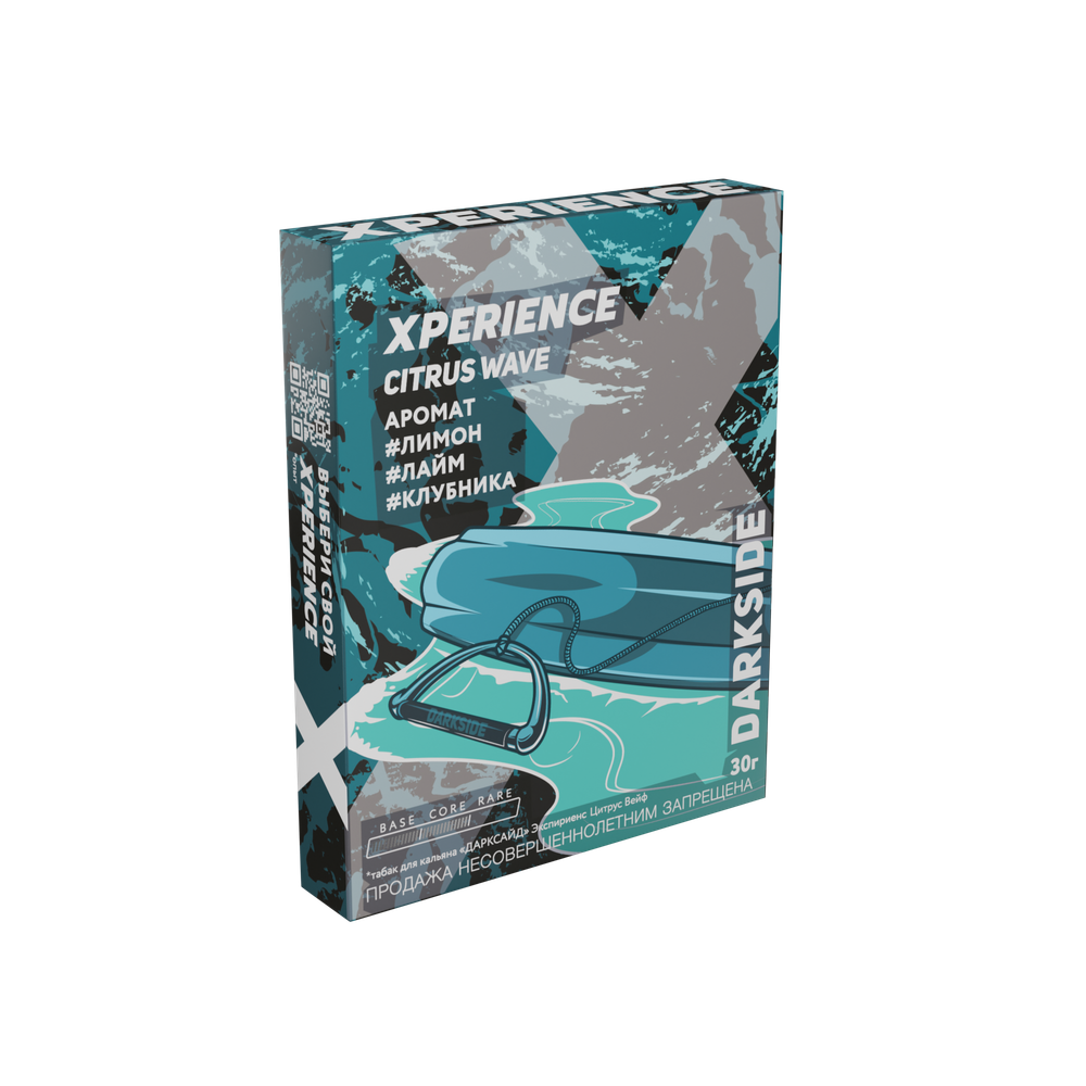 М. Табак для кальяна Dark Side Xperience "Citrus Wave" (Лимон, лайм, клубника) 30гр