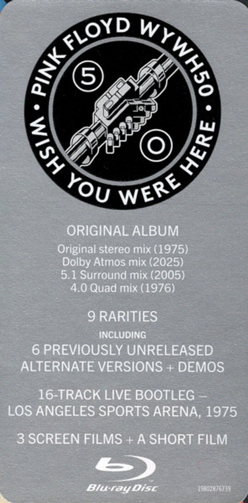 Pink Floyd / Wish You Were Here (50th Anniversary Edition)(Blu-ray)