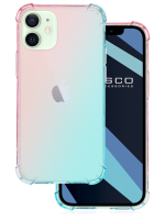 Чехол ROSCO для Apple iPhone 12 mini оптом (арт. IP12MINI-HARD-TPU-PINK-BLUE)