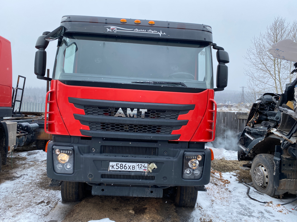 AMT N.V. 6329* 6x6 Седельный тягач с КМУ 632910 (Дизельный, 12,9 л, 476 л.с., МТ)