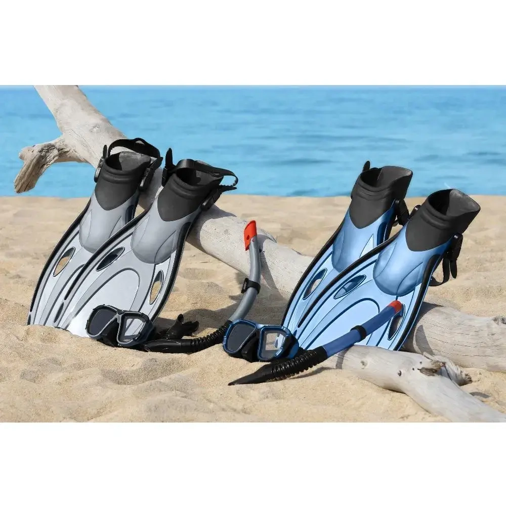 Набор для подводного плавания от 14 лет Black Sea@Fin Set: маска,трубка,ласты (разм. 43-48) Bestway (25045)