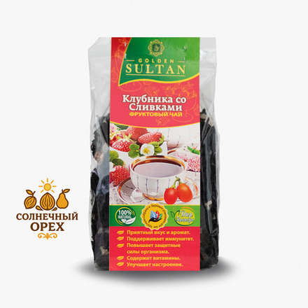 Чай Golden Sultan "Клубника со сливками"