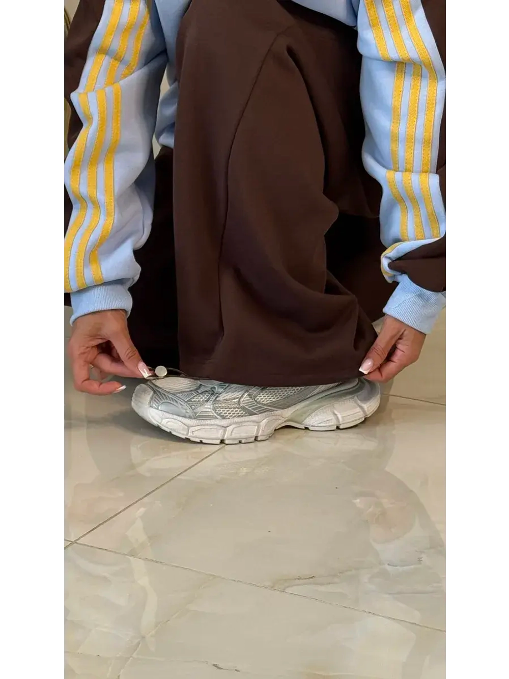 Костюм ATTIRE спортивная двойка свитшот с брюками