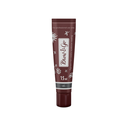 Краска для бережного окрашивания бровей Brow&Go #3 (ash) - пепельный