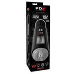 Вибромастурбатор с эффектом всасывания PDX ELITE Ultimate Milker (Цвет: черный)
