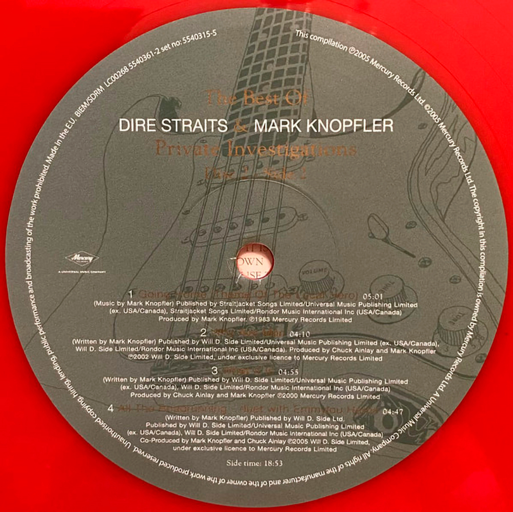 Dire Straits &amp; Mark Knopfler / Private Investigations - The Best Of (Coloured Vinyl)(2LP)