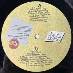 Винтажная виниловая пластинка LP Матиа Базар Matia Bazar Melancholia (Italy 1985)