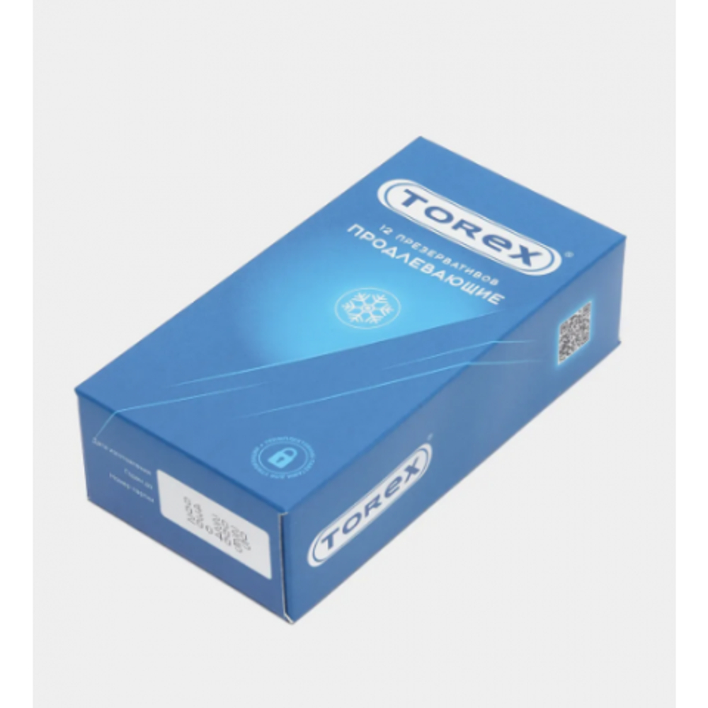 Презервативы продлевающие, гладкие - TOREX 12 шт.