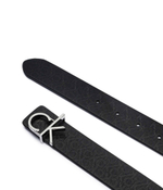 Двухсторонний кожаный ремень Calvin Klein - черный(K60K612934)