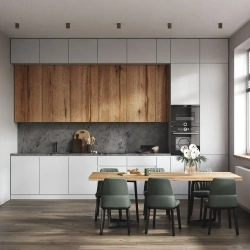 Светильник потолочный светодиодный LUMENTO / Точечный накладной деревянный