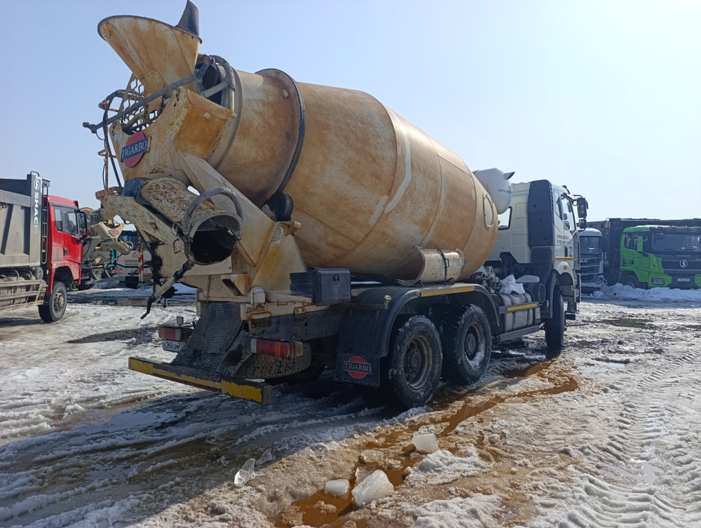 TIGARBO 6936* на шасси FAW CA 3250 6x4 Автобетоносмеситель 69366P (Дизельный, 11,1 л, 390 л.с., МТ)