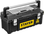 STAYER JUMBO-26, 650 x 280 x 270 мм, (26″), пластиковый ящик для инструментов, Professional (38003-26)
