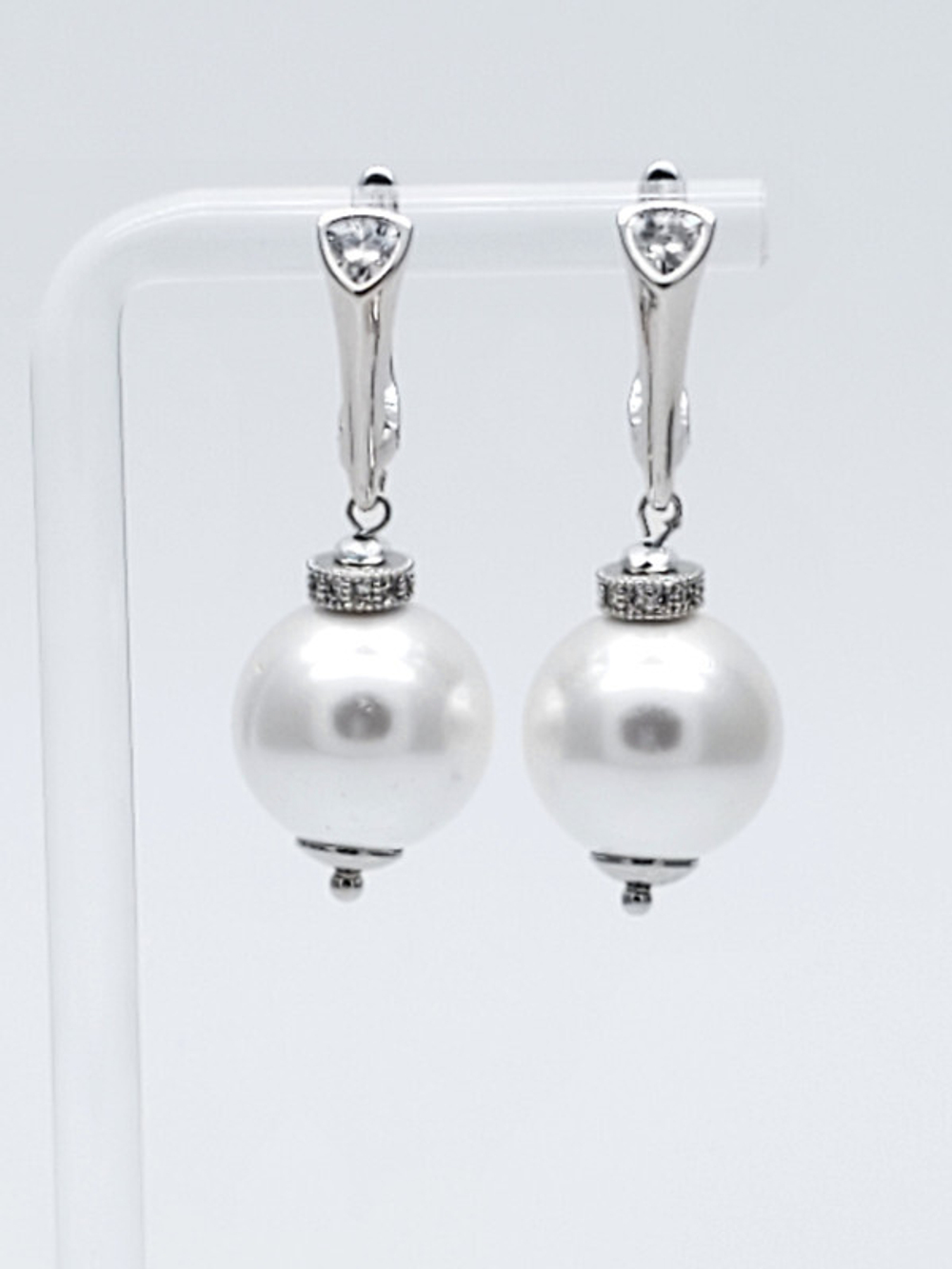 91002043 Серьги Selena Pearls