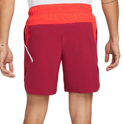 Мужские шорты теннисные Nike Dri-Fit Spring Flex Slam Short M - pomegranate/habanero red/white/white
