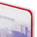 Блокнот малый ФОРМАТ (100х150 мм) А6 BRAUBERG VISTA "London" под кожу твердый 80 л. (2 штуки в упаковке)