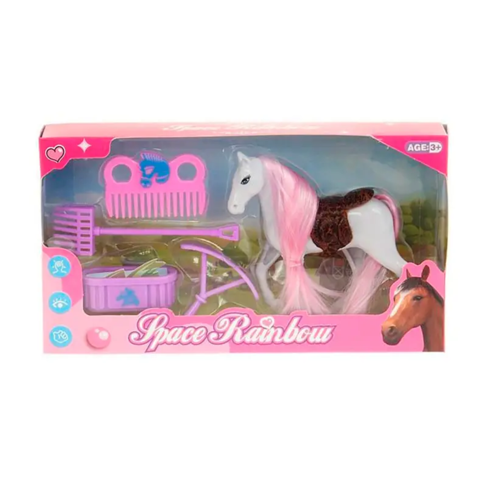 Лошадка с аксессуарами Space Rainbow