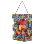 Конструктор блочный 60 элементов, контейнер 5542