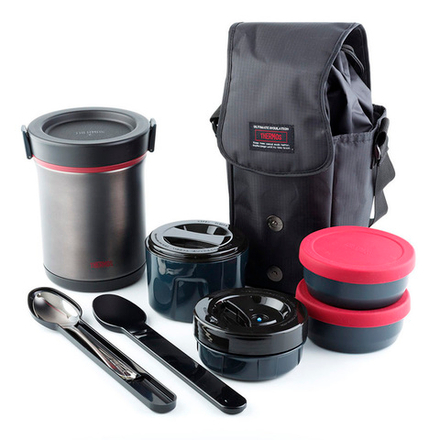 Термос для еды многофункциональный Thermos JBE-1600F (1,6 литра), синий