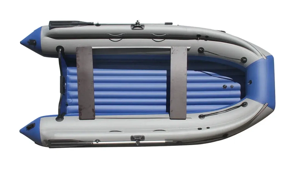 Лодка ПВХ Reef Triton 390Fi НД с интегрированным фальшбортом