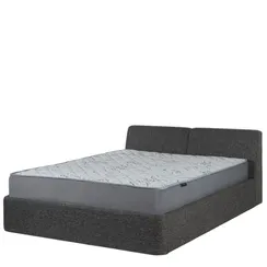 Кровать с подъемным механизмом Шиван 180x200 см, серая