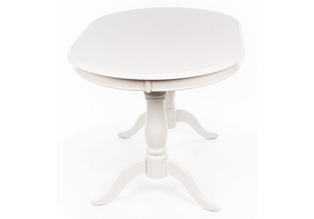 Стол раскладной EV Elva 120(159)х80х75 молочный