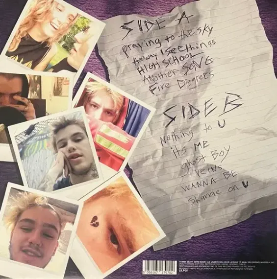 Lil Peep – Lil Peep, Part One - Sugar Purple - LP