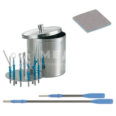 Набор монополярных электродов BOWA многоразовые, разъем 4 мм (12 шт)