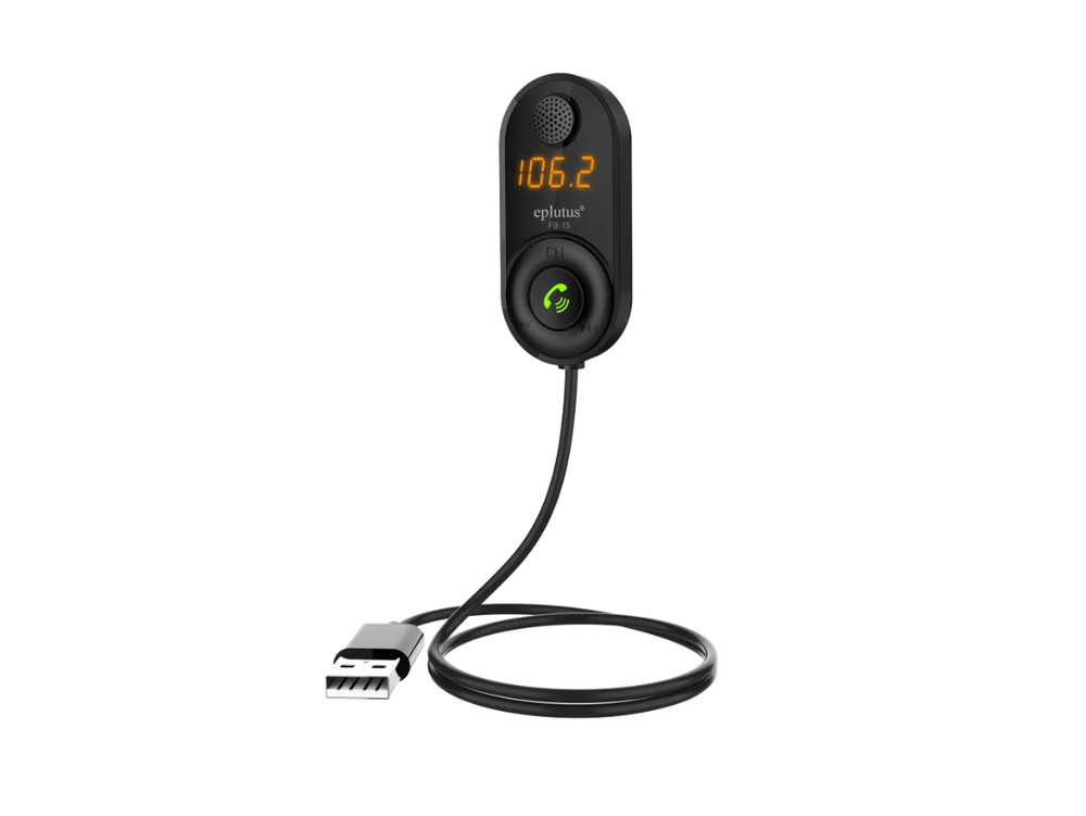 Авто FM трансмиттер Eplutus FB-15 Bluetooth
