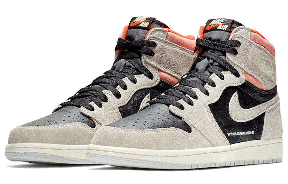 Jordan 1 Retro High 'Neutral Grey Hyper Crimson'