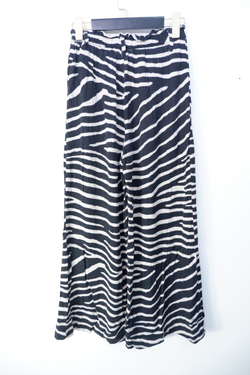 Юбка H&M из вискозы в полоску 40 размер