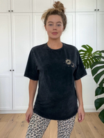 Футболка Boho в черном цвете