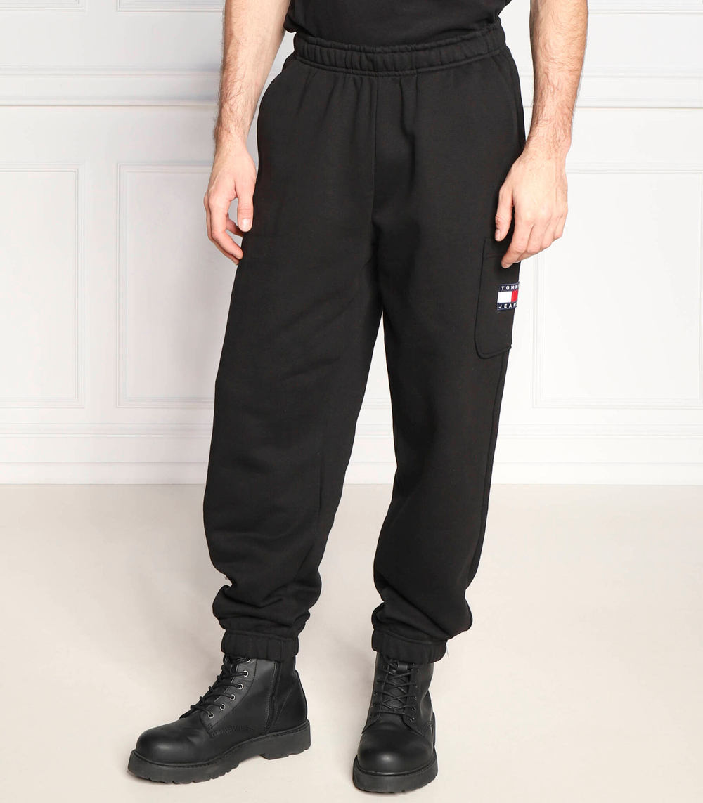 спортивные штаны badge Tommy Jeans - черный(DM0DM15849)