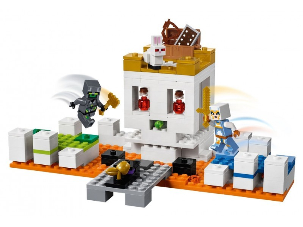 LEGO Minecraft: Арена-череп 21145 — The Skull Arena — Лего Майнкрафт