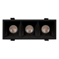 Светильник MS-FLOW-BUILT-S230x85-3x12W Day4000 (BK, 15 deg, 230V) (Arlight, IP20 Металл, 5 лет) 055940
