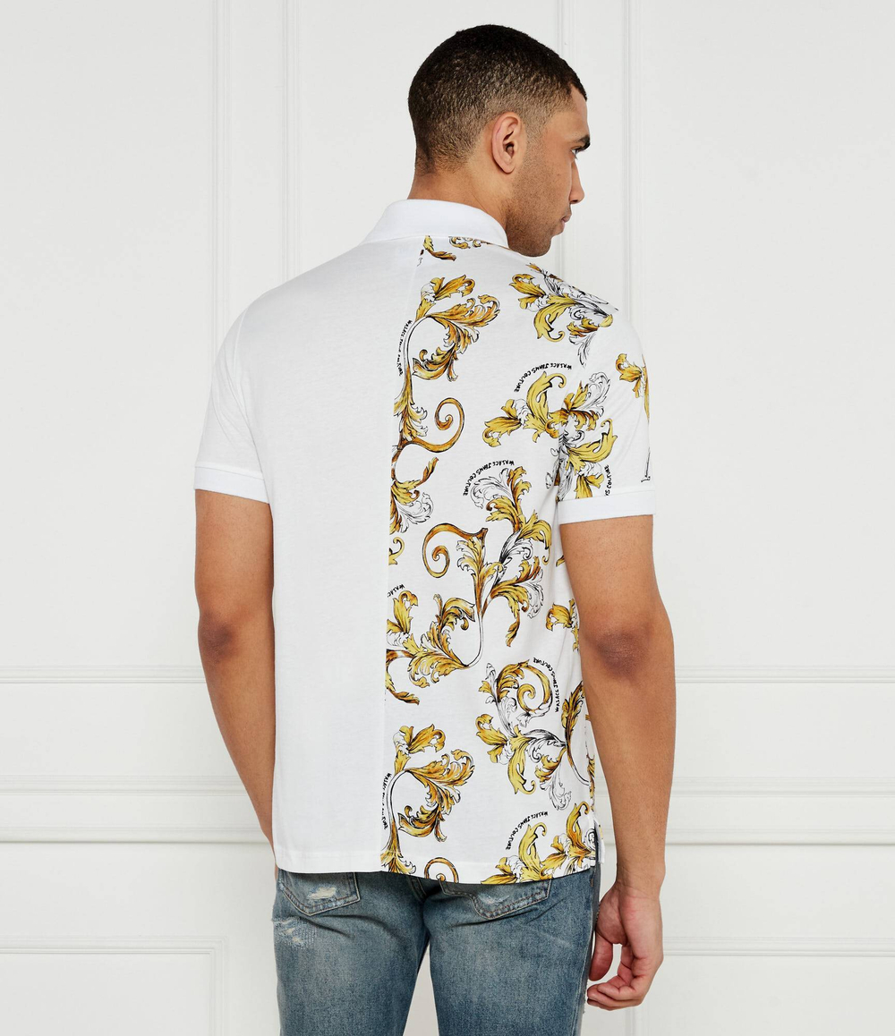 Поло Versace Jeans Couture - белый(78GAG625JS458)