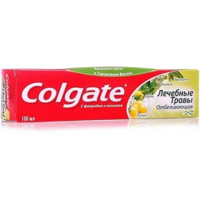 Зубная паста COLGATE Лечебные травы отбеливающая 100мл