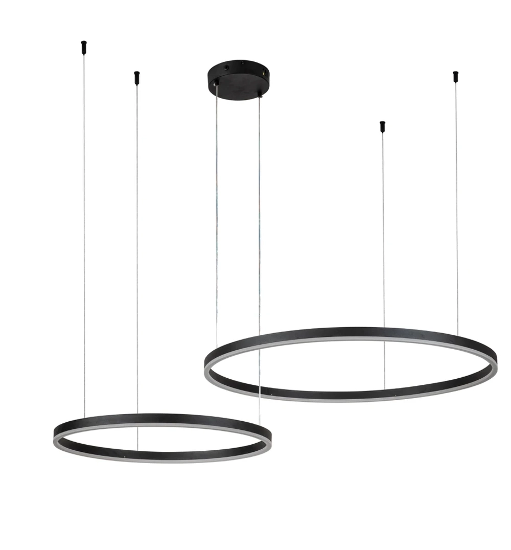 Подвесная люстра Indigo GALASS 14001/2P Black V000030L