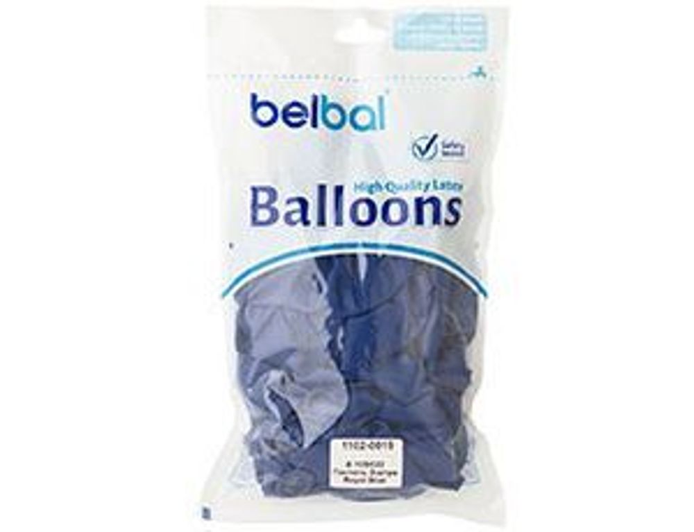 Шар (14"/36 см) Пастель Экстра Royal Blue 022 50 шт.