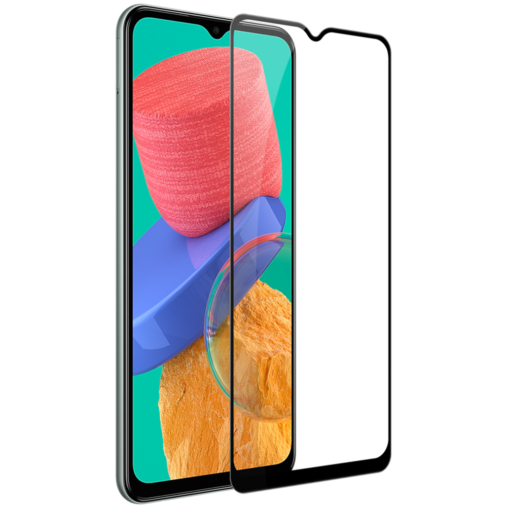 Закаленное стекло 6D с олеофобным покрытием для Samsung Galaxy A13, M23, M33, A23, черные рамки, G-Rhino