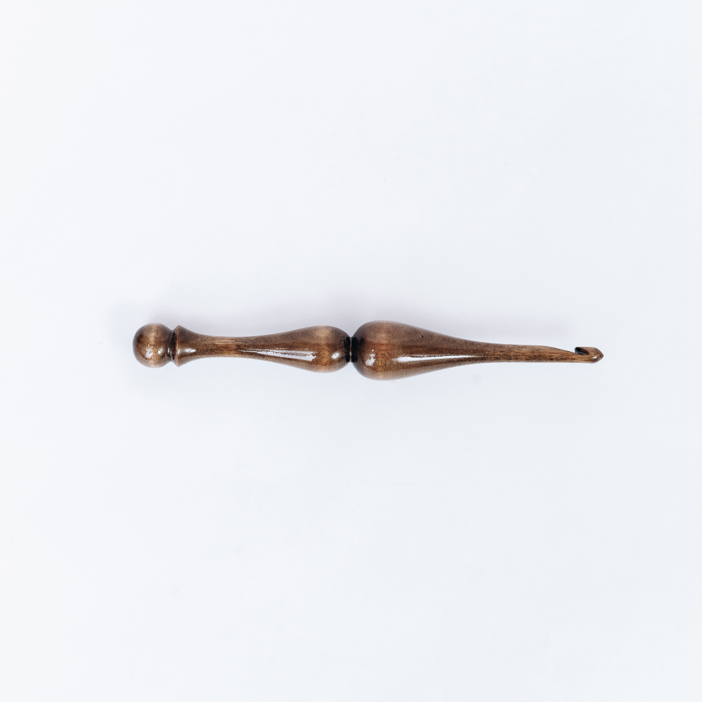 Деревянный крючок для вязания из древесины вишни 3 мм. K238