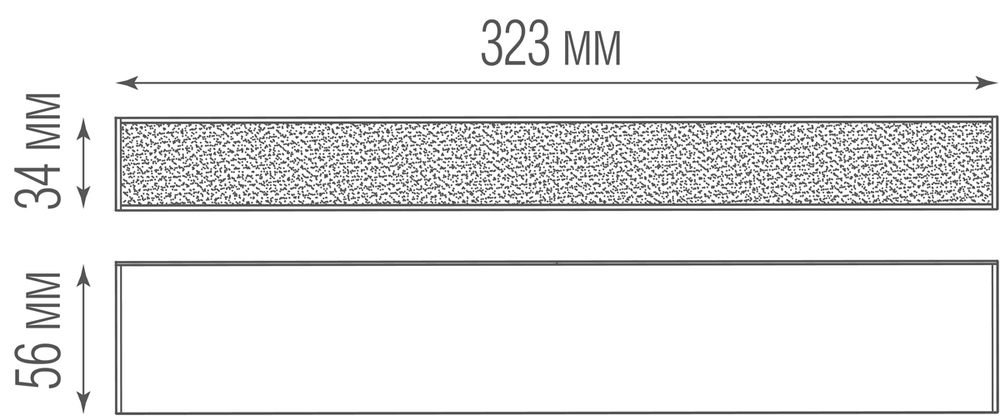 Светодиодный светильник для магнитного шинопровода, 15W, 4000К